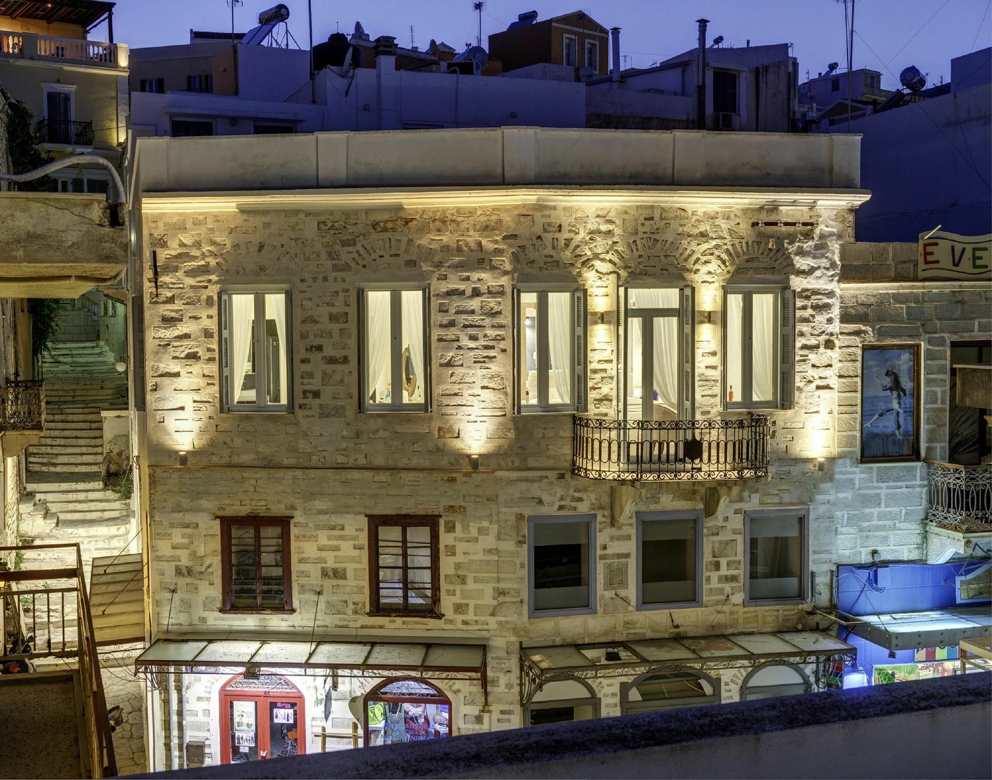 1844 Suites Syros エルムポリ エクステリア 写真